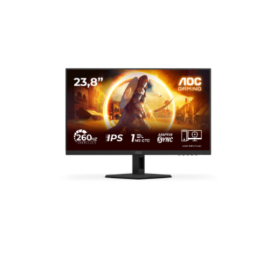 AOC 24G4ZRE  |  24 "  |  Быстрый IPS  |  FHD  |  16:9  |  240 Гц  |  1 мс  |  1920 x 1080 пикселей  |  300 кд / м²  |  Количество HDMI портов 2  |  Черный