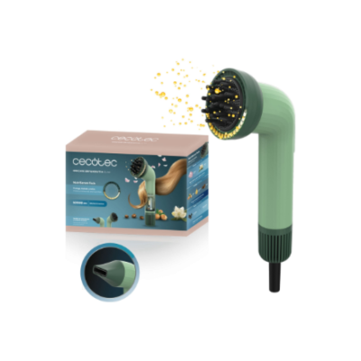 Cecotec Hair dryer  |  IoniCare Dry&Keratin Olive  |  1200 W  |  Ionic function  |  Number of temperature settings 1  |  Green