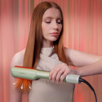 Cecotec Hair Straightener  |  Air Lisse Champagne  |  Ceramic heating system  |  Ionic function  |  Temperature (max) 230 °C  |  Temperature (min) 100 °C  |  Number of heating levels 3  |  1600 W  |  Champagne