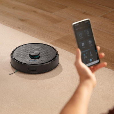 Cecotec Robot Vacuum Cleaner  |  Conga M70  |  Wet&Dry  |  Operating time (max) 250 min  |  4500 mAh  |  Dust capacity 400 L  |  20000 Pa  |  Black