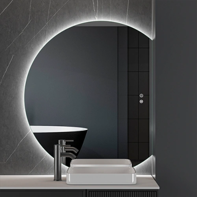 LED mirror with heating function PORTO Medium, 80 x 100 cm, 2700-6500K, 31W, 3509Lm, IP44