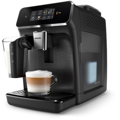 Philips  |  Automatic Coffee Machine with Milk Frother  |  2300 Series EP2330 / 10  |  15 bar  |  Black