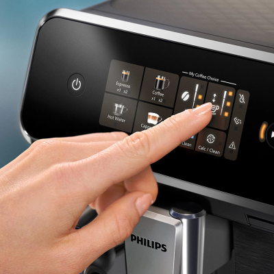 Philips  |  Automatic Coffee Machine with Milk Frother  |  2300 Series EP2330 / 10  |  15 bar  |  Black