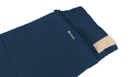 Outwell Contour Lux Deep Blue  |  Guļammaiss  |  220 x 85 cm  |  -19 līdz 15 °C  |  Labais rāvējslēdzis