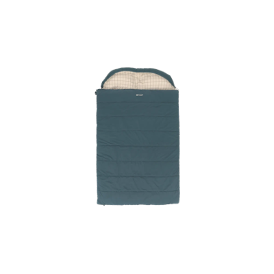 Outwell Camper Lux Double Blue  |  Guļammaiss  |  235 x 150 cm  |  -16 līdz 5 °C  |  Abpusējs rāvējslēdzis