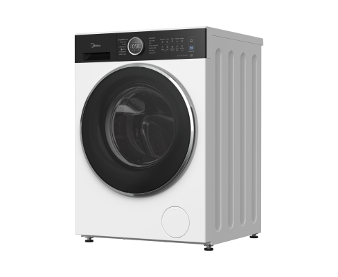 Midea Washing Machine  |  MF205W80BA30 / W-BK  |  Energy efficiency class A  |  Front loading  |  Washing capacity 8 kg  |  1400 RPM  |  Depth 49 cm  |  Width 60 cm  |  Display  |  LED  |  White