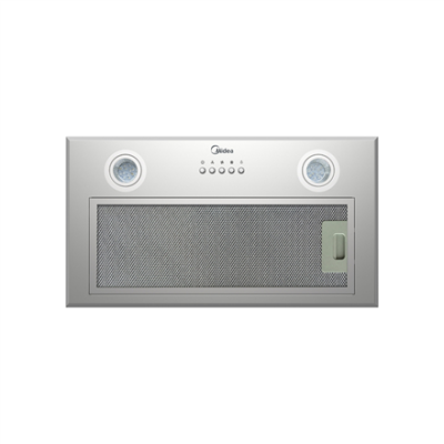 Midea Hood  |  MCI606  |  Built-in  |  Energy efficiency class C  |  Width 52 cm  |  610 m³ / h  |  Mechanical  |  LED  |  Stainless steel
