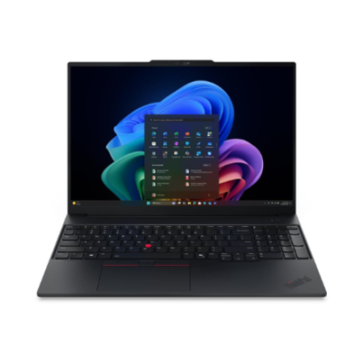 Lenovo ThinkPad E16 Gen 4 16 WUXGA ULT5-325 / 16GB / 512GB / Intel Graphics / WIN11 Pro / Nordic Backlit kbd / Black / FP / 3Y Warranty