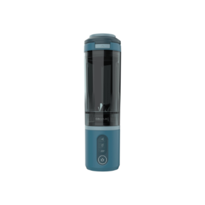 Cecotec Blender  |  Power Titanium Shake2Go  |  Portable  |  180 W  |  Jar material BPA-free  |  Jar capacity 0.6 L  |  Lagoon