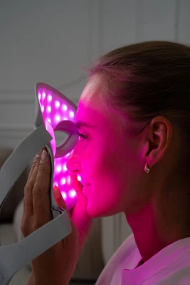 Beautifly AuraSkin Pro LED gaismas terapijas sejas maska