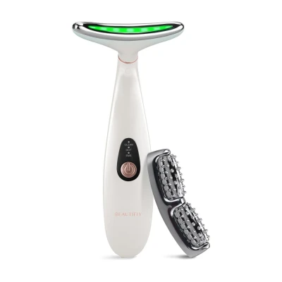 Beautifly LumaLift Pro LED gaismas terapijas sejas un kakla masāžas ierīce