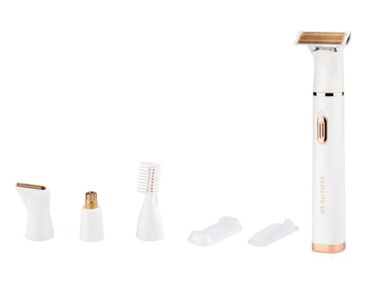 Beautifly My Blade Silky Multifunction Shaver | Wet & Dry | Cordless | White/Gold
