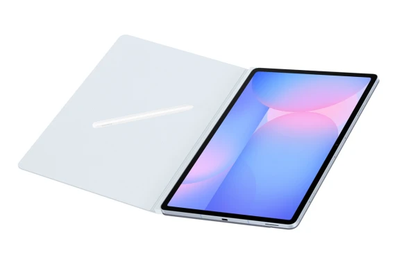 BX620PL gudrais grāmatu vāks Samsung Galaxy Tab S10 FE+, zils