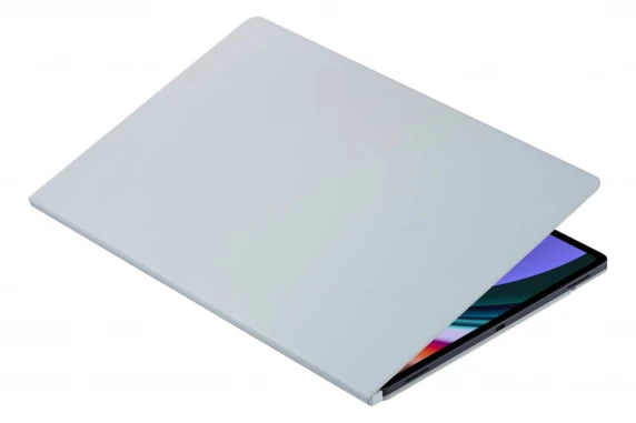 BX710PW gudrais grāmatu vāks Samsung Galaxy Tab S9 / S9 FE / S10 FE / S10 Lite, balts
