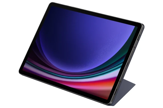 BX710PL gudrais grāmatu vāks Samsung Galaxy Tab S9 / S9 FE / S10 FE / S10 Lite, zils