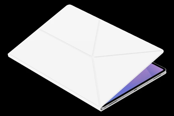 BX930PW Grāmata Vāks Samsung Galaxy Tab S11 Ultra, Balts