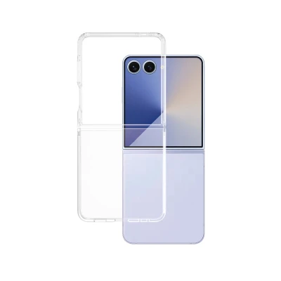 CARE by PanzerGlass Antidzeltenā Cieta Vāka Samsung Galaxy Flip7, Caurspīdīgs