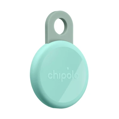 Chipolo LOOP – Перезаряжаемый Bluetooth трекер с силиконовым петлёй для iOS & Android, Мятный