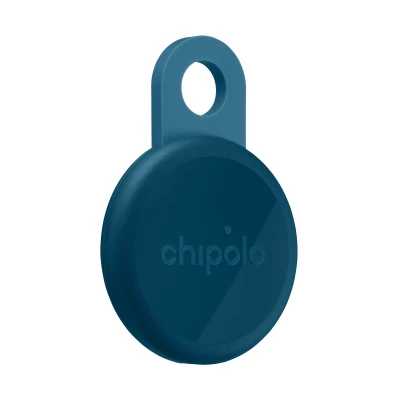 Chipolo LOOP – uzlādējams Bluetooth izsekošanas rīks ar silikona cilpu iOS & Android, jūraszila