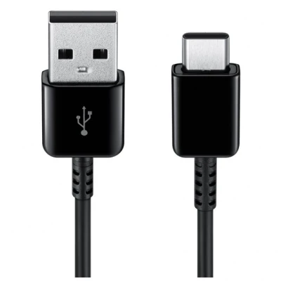 Кабель Samsung USB A к USB C 1.5 м, черный