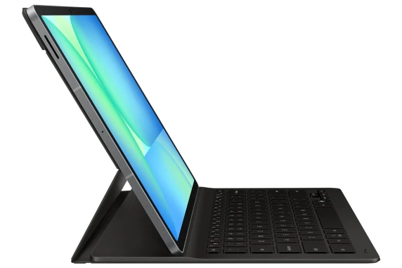 DX620UB Grāmatu Vāks Tastatūra Slim - AI Taustiņš Samsung Galaxy Tab S10 FE+, Melns