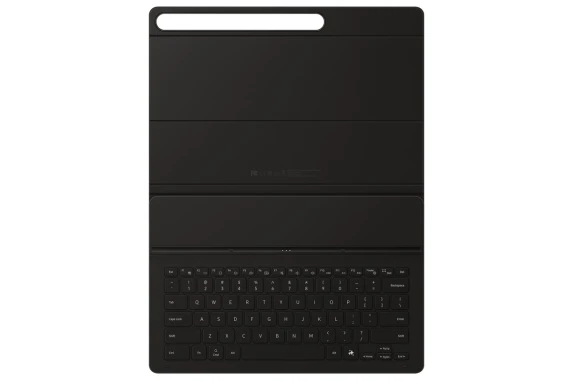 DX620UB Grāmatu Vāks Tastatūra Slim - AI Taustiņš Samsung Galaxy Tab S10 FE+, Melns