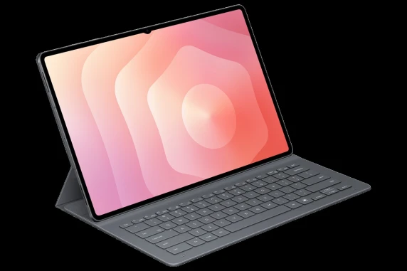 DX930UB Grāmatu vāks ar tastatūru Slim Samsung Galaxy Tab S11 Ultra, melns