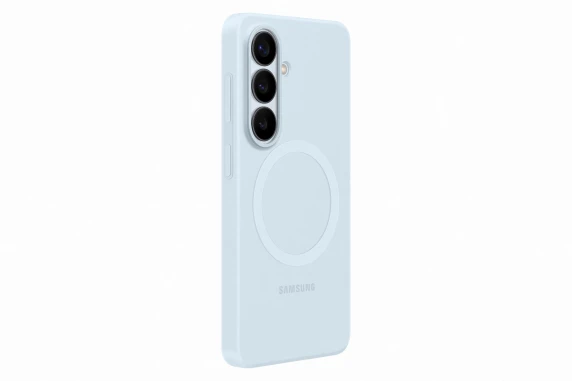 ES942CL Silikona Magnēta Vāks Samsung Galaxy S26, Gaiši Zils