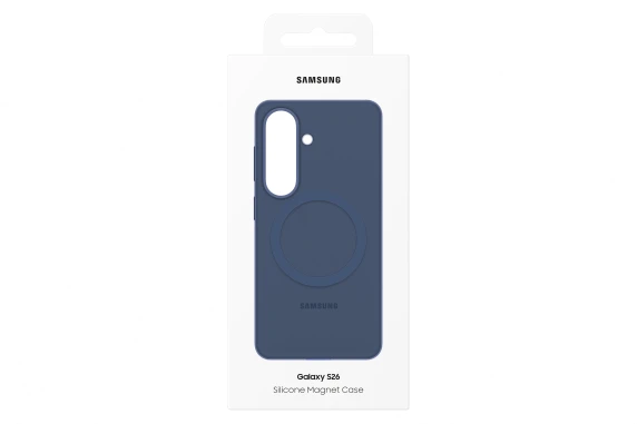 ES942CV Silikona Magnēta Vāks Samsung Galaxy S26, Zils Violets