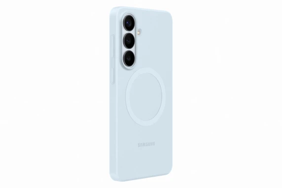 ES947CL Silikona Magnēta Vāks Samsung Galaxy S26 Plus, Gaiši Zils