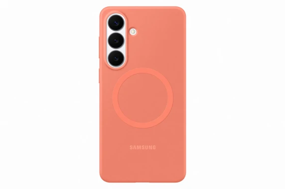 ES947CO Silikona Magnēta Vāks Samsung Galaxy S26 Plus, Koralļu Sarkanā