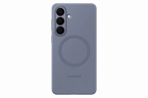 ES947CV Silikona Magnēta Vāks Samsung Galaxy S26 Plus, Zils Violets
