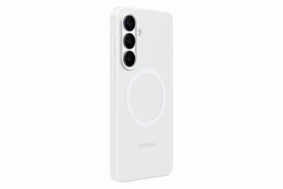 ES947CW Silikona Magnēta Vāks Samsung Galaxy S26 Plus, Balts
