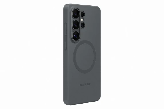 ES948CB Silicone Magnet Case Samsung Galaxy S26 Ultra, Черный