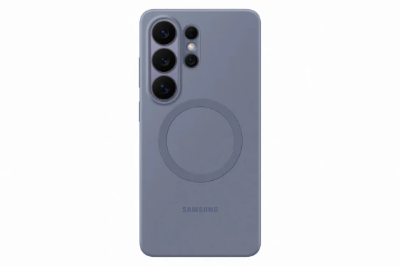 ES948CV Silikona Magnēta Vāks Samsung Galaxy S26 Ultra, Zils Violets
