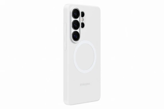 ES948CW Silikona Magnēta Vāks Samsung Galaxy S26 Ultra, Balts
