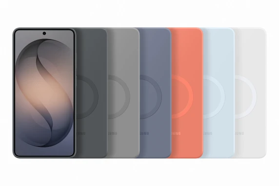 ES948CW Silikona Magnēta Vāks Samsung Galaxy S26 Ultra, Balts