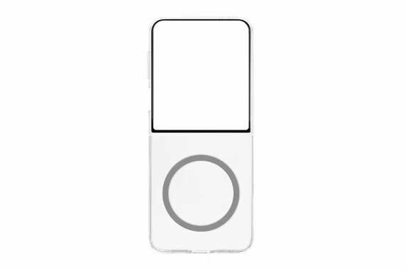 FFF766YCATW Clear Magnet Case Samsung Galaxy Flip7, Transparent