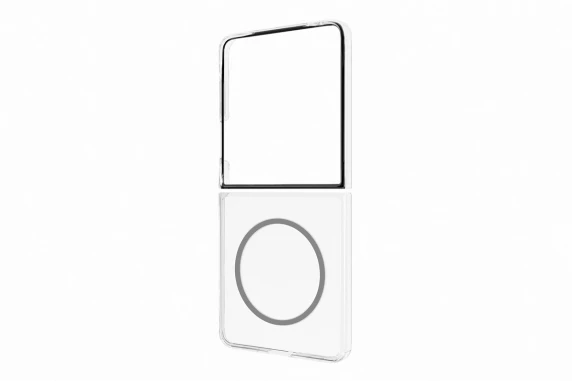 FFF766YCATW Clear Magnet Case Samsung Galaxy Flip7, Transparent