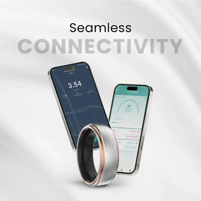 HiFuture Ring2 Smart Ring  |  Size 10 (62 mm)  |  Rose Gold