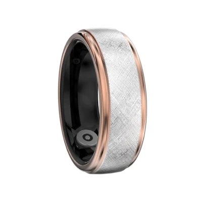 HiFuture Ring2 Smart Ring  |  Size 8 (60 mm)  |  Rose Gold