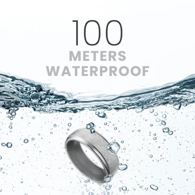 HiFuture Ring2 Smart Ring  |  Size 12 (68 mm)  |  Titanium Silver