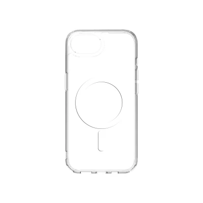 JM Crystal ar magsafe iPhone 16e / 17e Caurspīdīgs