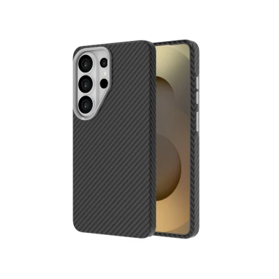 JM PLATINUM CARBON ar magsafe Galaxy S26 Ultra Melns