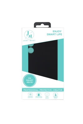 JM REGULAR DEFENSE SILICONE for Galaxy A56, Black