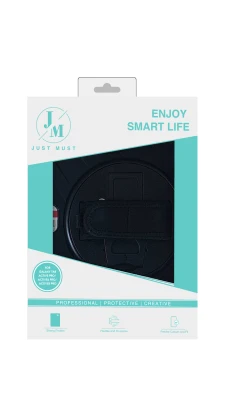 JM Rugged Case Grip для Samsung Galaxy Tab Active Pro /  Active4 Pro /  Active5 Pro с ремешком Черный
