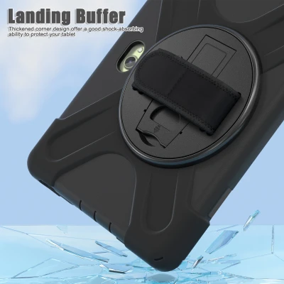 JM Rugged Case Grip для Samsung Galaxy Tab Active Pro /  Active4 Pro /  Active5 Pro с ремешком Черный