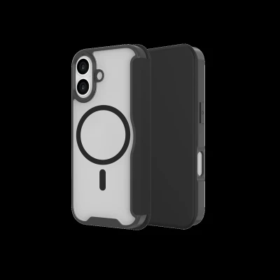 JUST MUST CHAMPION II MAGSAFE FLIP CASE iPhone 17, melns
