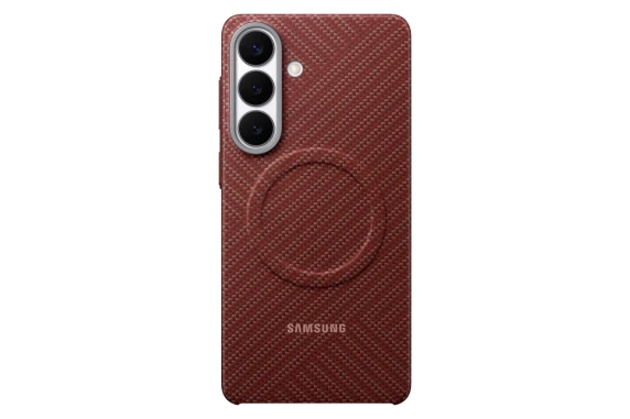 KS947SR Carbon Magnet Case Samsung Galaxy S26 Plus, Coral Red
