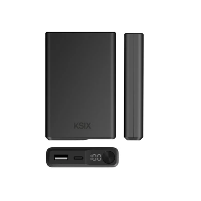 Ksix Magnetic Powerbank 10000 mAh 22,5W, Черный